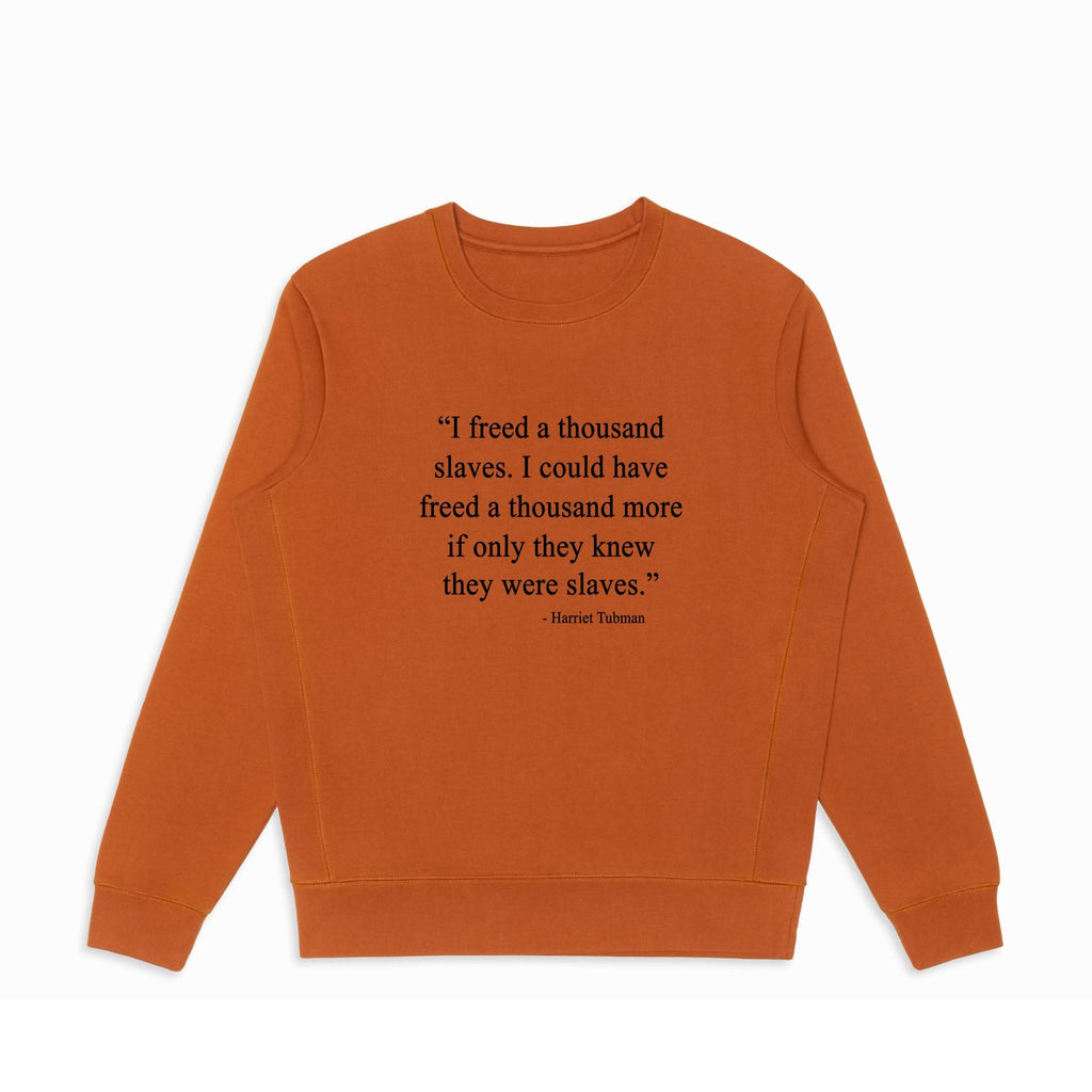 Harriet Tubman Crewneck Sweatshirt - Willie Lynch Collection