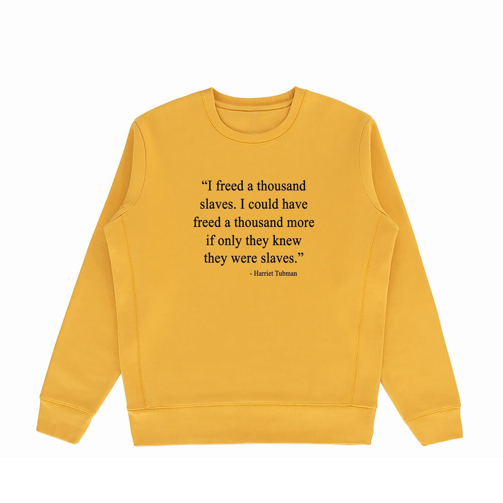 Harriet Tubman Crewneck Sweatshirt - Willie Lynch Collection
