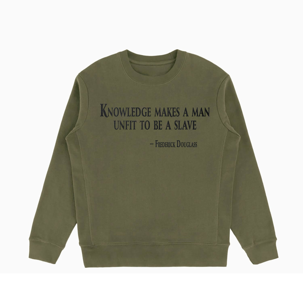 Knowledge Crewneck Sweatshirt - Willie Lynch Collection